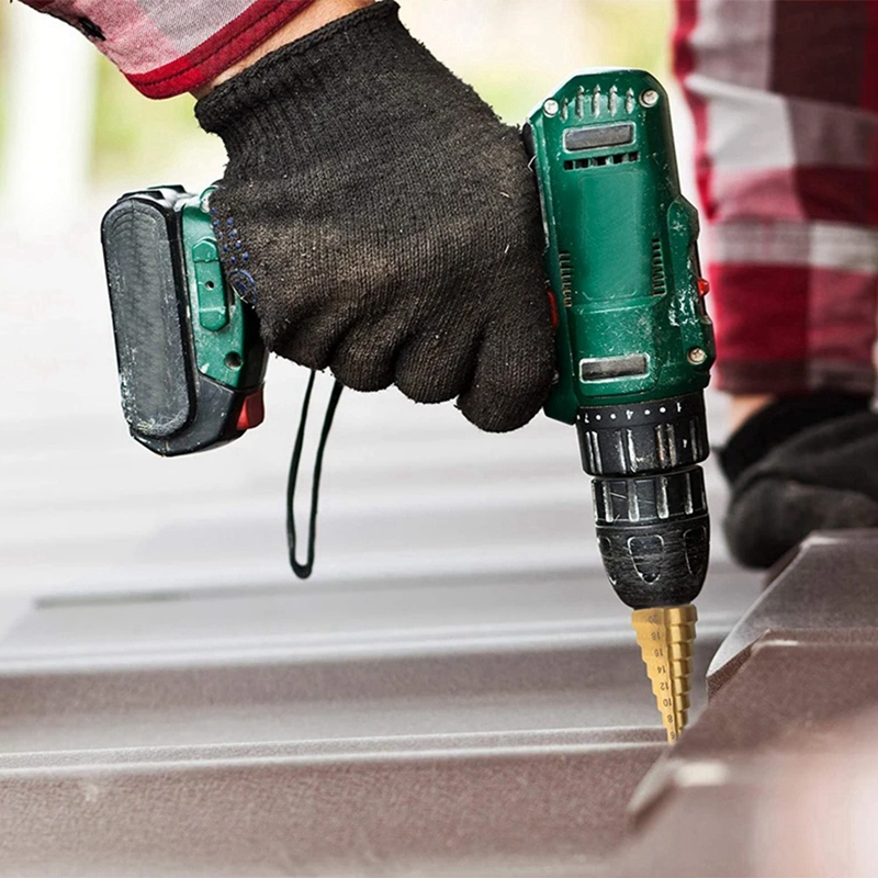 مثقاب متدرج مستقيم HSS مقاس 4- - مراجعة Drill Bits وسعره