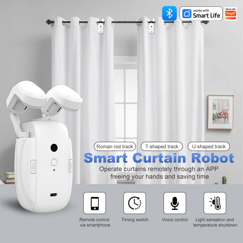 فاتح ستائر ذكي يعمل بالواي فاي - مراجعة Curtain Rods وسعره