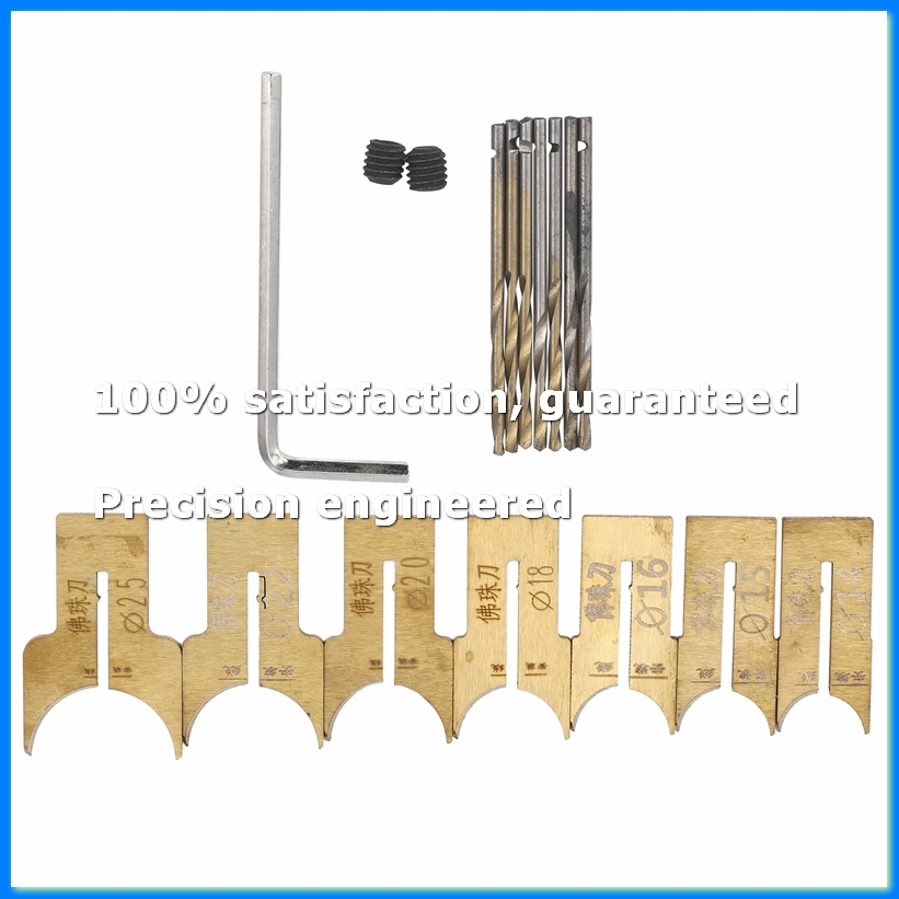 مجموعة أدوات نحت الخشب من الكر - مراجعة Drill Bits وسعره