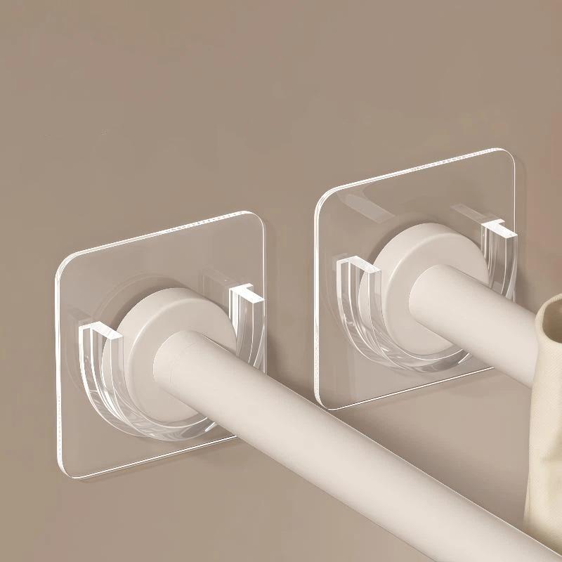 4 قطع من حوامل الستائر الشفافة - مراجعة Curtain Rods وسعره