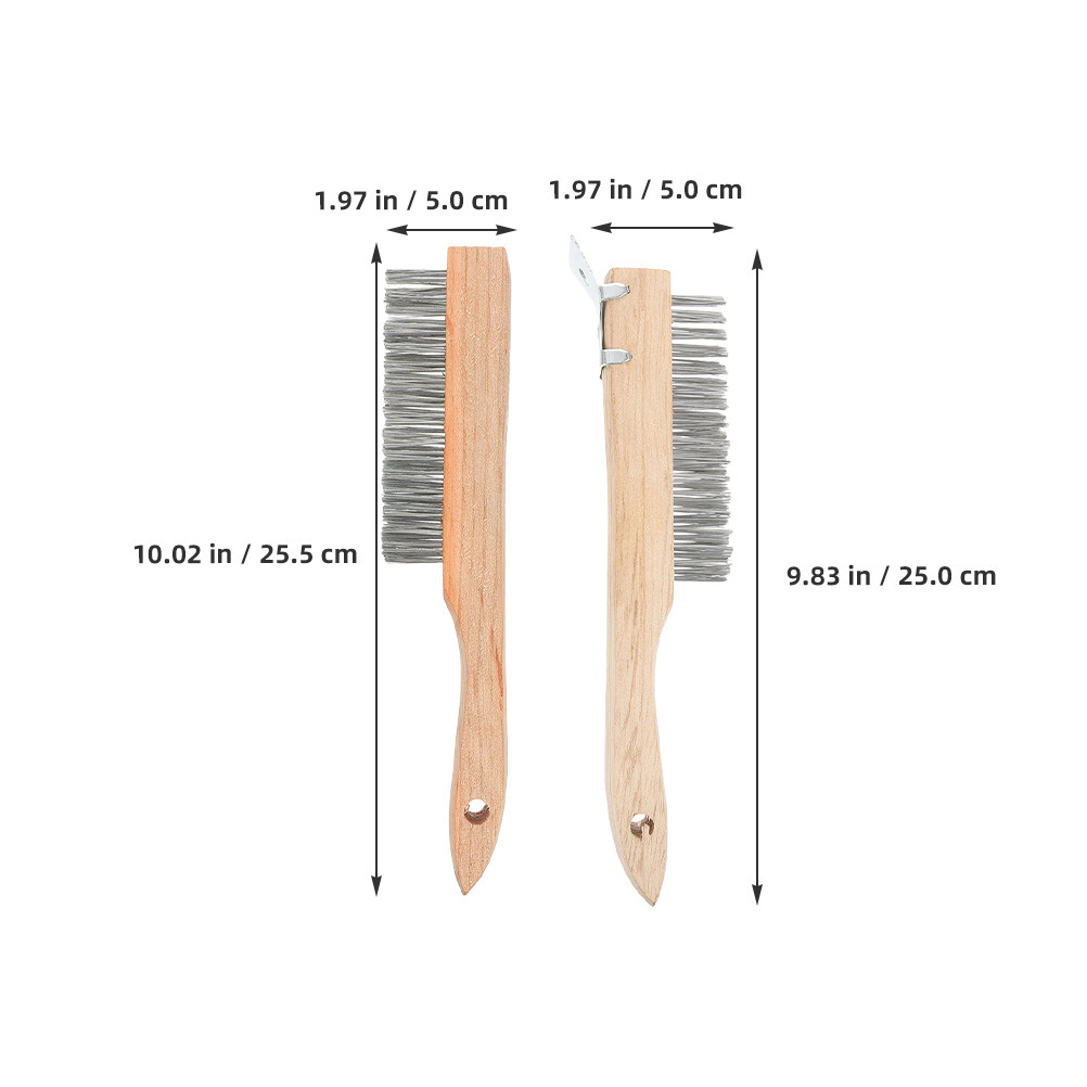 قطعتان من فرشاة الأسلاك الفولا - مراجعة Paint Brush وسعره