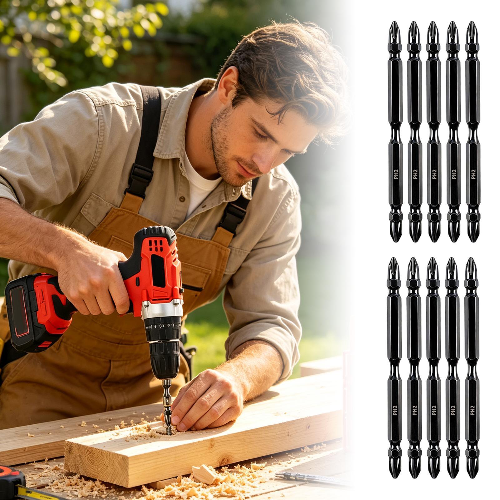 مجموعة رؤوس مغناطيسية مزدوجة ا - مراجعة Drill Bits وسعره